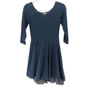 Matilda Jane Paint by Numbers Fairest Navy Knit Dress Womens XS